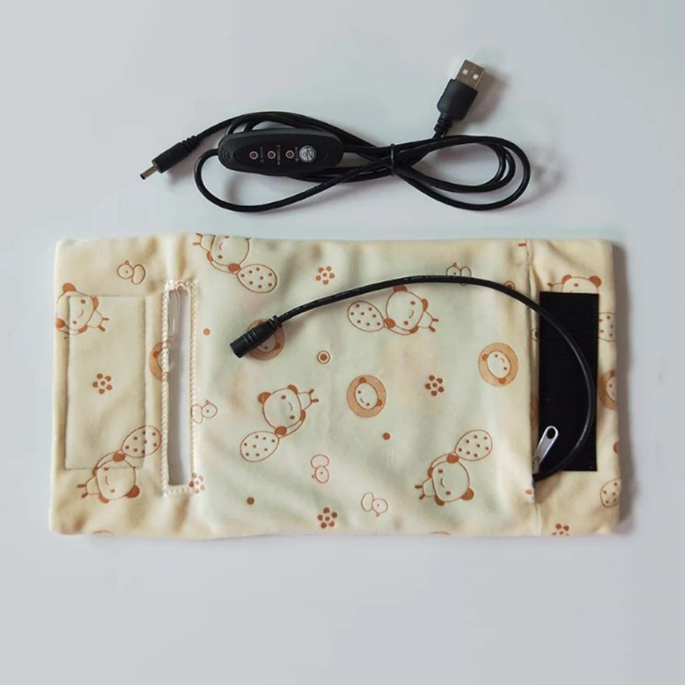 LOOZYKIT детская бутылочка для кормления подогреватель USB молоко грелка дорожная коляска изолированная сумка переносная изолированная сумка толстые теплые наборы бутылочек - Цвет: 6