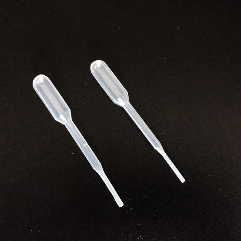 Pack outil a main,Pipettes de transfert jetables en plastique, comptegouttes, pour Silicone