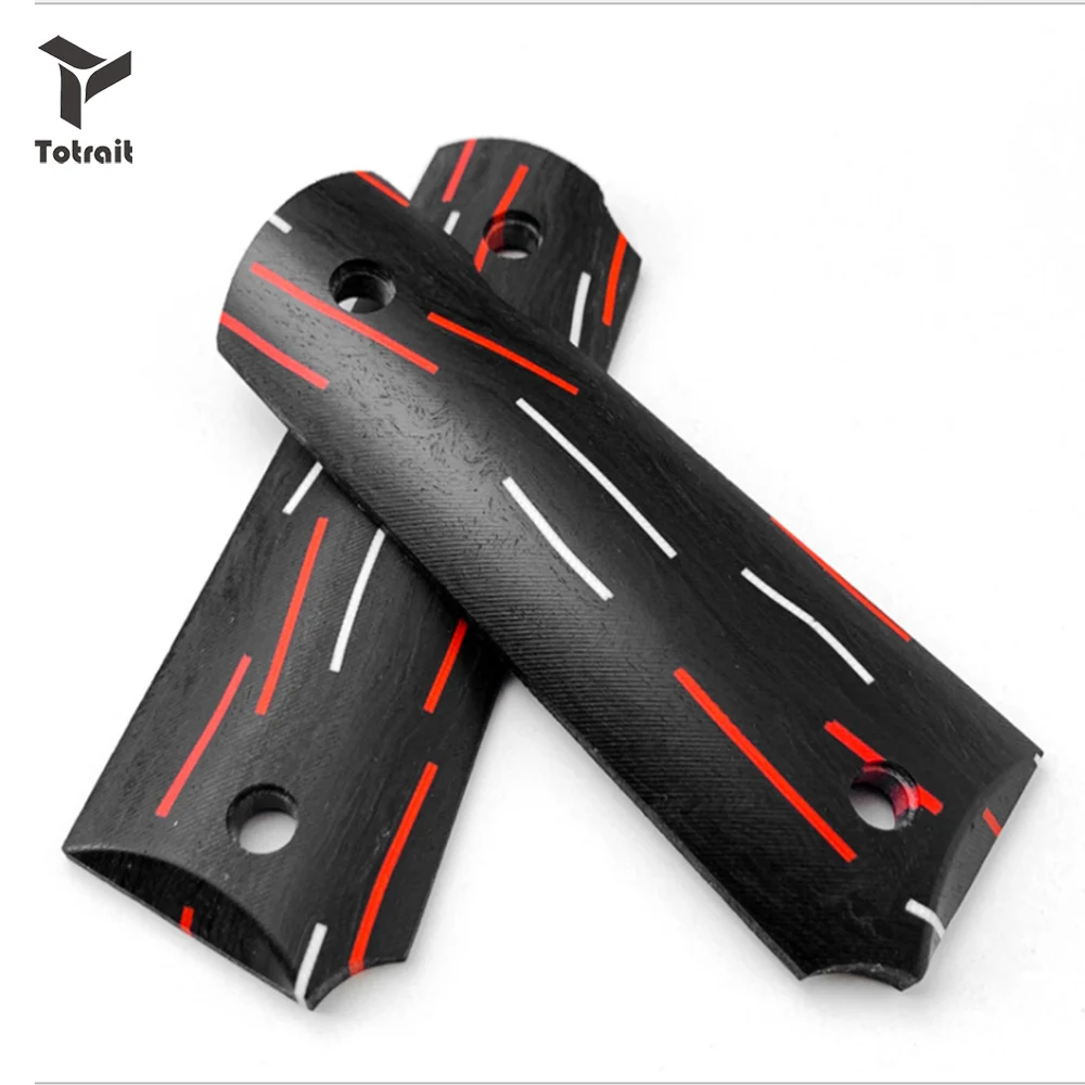 

TOtrait 14 models Tactics pistol 1911 grips High Polished Wood Grips custom Grips CNC Material 1911 accessories Series