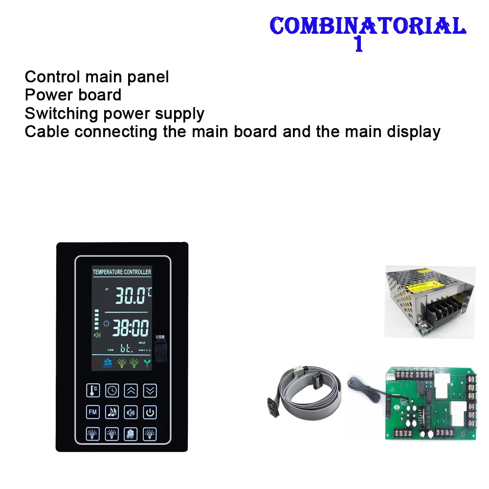 110V 220V Многофункциональный lcd USB порт 6 кВт цифровой контроллер для сауны части нагревателя для сауны