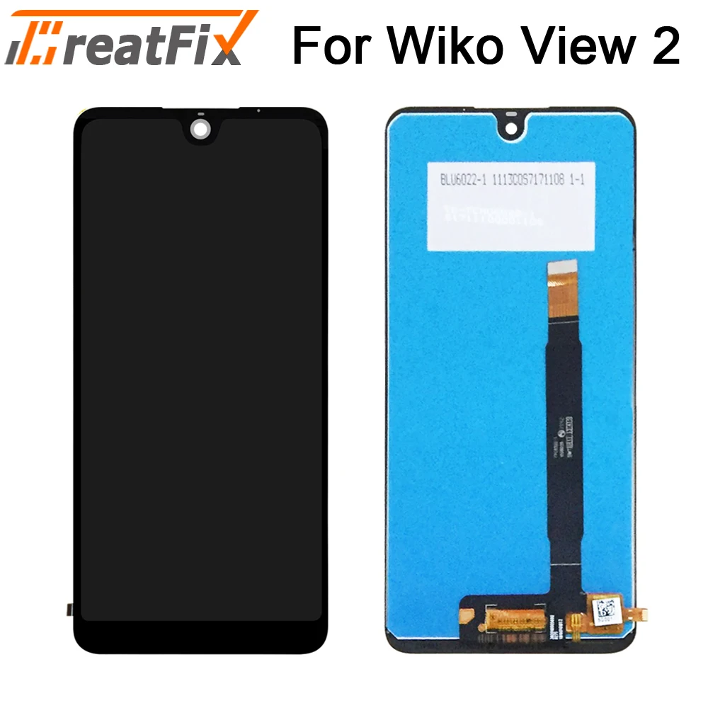 ЖК дисплей для Wiko View 2 3 сенсорный экран в сборе сменный экран|Экраны мобильных