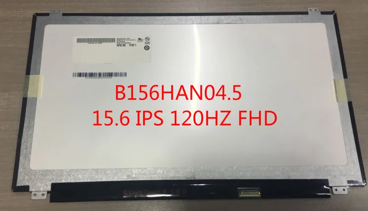 B156HAN04.5 15 6 &quot3D ЖК-экран B156HAN04 FHD edp 30pin 120 Гц | Компьютеры и офис