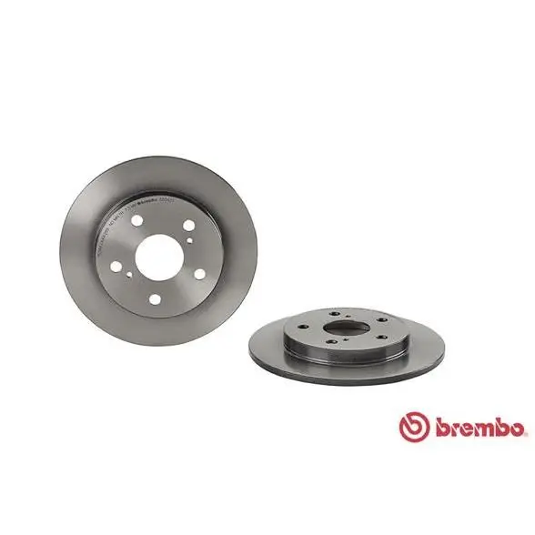 Диск тормозной задний d 259/62, w 9/7,5 \ Toyota Auris/Corolla 1