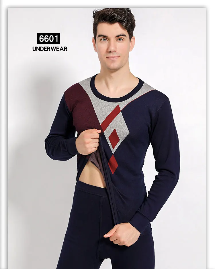 Термо рубашка Slim Fit с круглым вырезом Мужское нижнее белье Спортивная термальная футболка с длинным рукавом для мужчин быстрый сухой сжатый нижнее белье одежда для мужчин