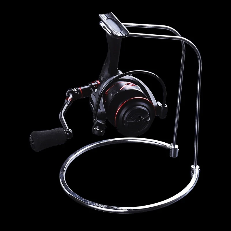 

Deconstructable Stainless Steel Supporter Fishing Vessel Put Frame Spinning Wheel for Holder Showing Stand