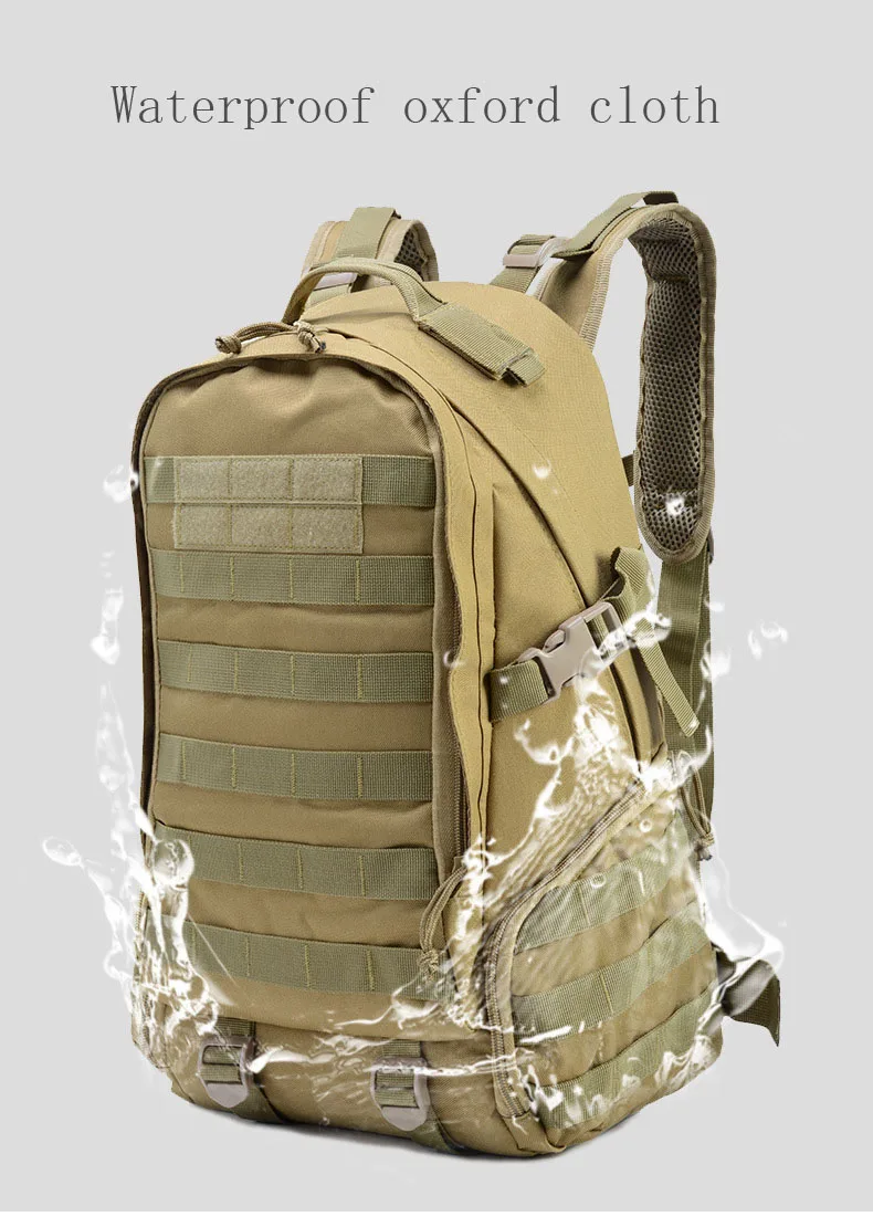 Тактическая Сумка Molle для охоты на открытом воздухе, камуфляжный рюкзак, армейский вентилятор, снаряжение для кемпинга, Рюкзак Для Путешествий, Походов