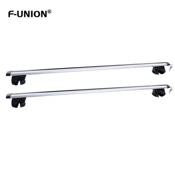

Car Accessories Roof Rack 2-Piece Universal Aluminum Roof Top Cross Bar Set Features Keyed Locking Mechanism