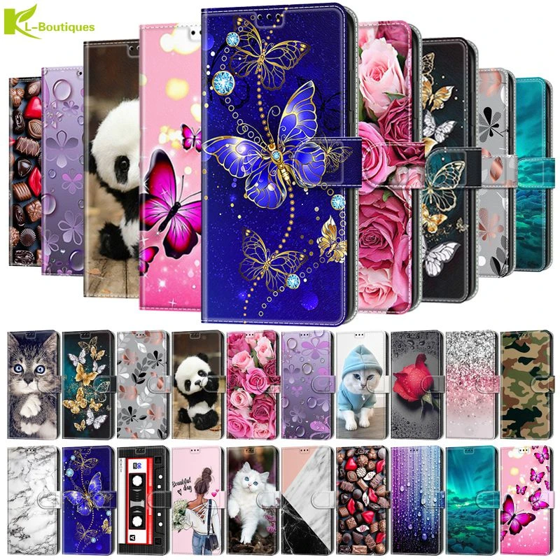 For Xiaomi Redmi 9T Case Leather Flip Case on For Coque Redmi 9 9a 9c NFC 9AT 9i 8 7A 6A 10X Luxury Phone Case Wallet Cover Etui