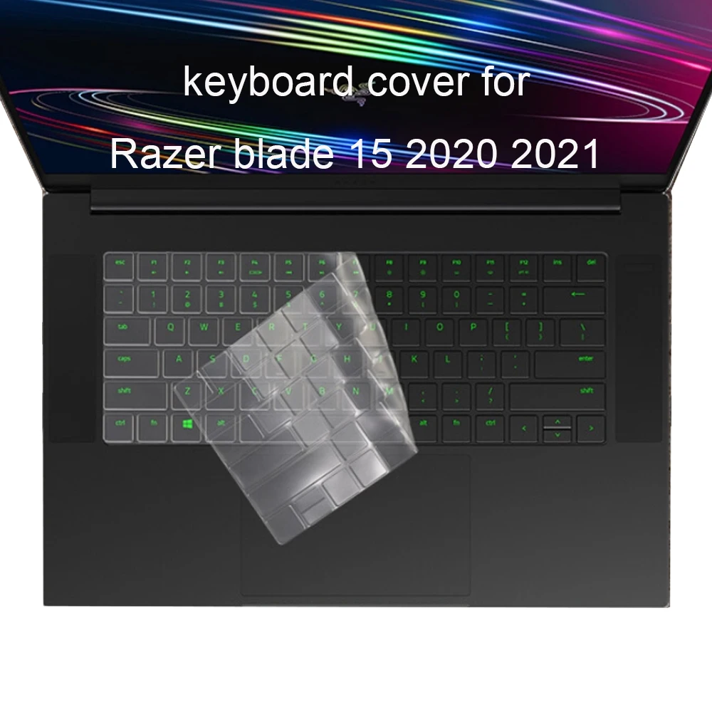Clear TPU Keyboard Covers For Razer Blade 15 2021 New keyboards