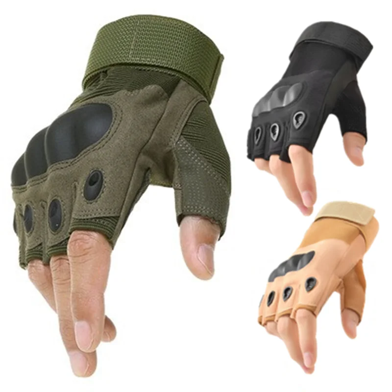 

Outdoor Tactical Gloves Airsoft Sport Gloves Male Half Finger Military Men Women Combat Shooting Hunting Tactical Gloves