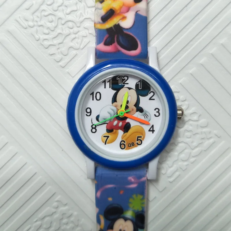 Новые силиконовые детские часы для мальчиков и девочек, подарок студенческим часам, мультяшная команда аниме, детские часы, Детские кварцевые наручные часы - Цвет: Многоцветный