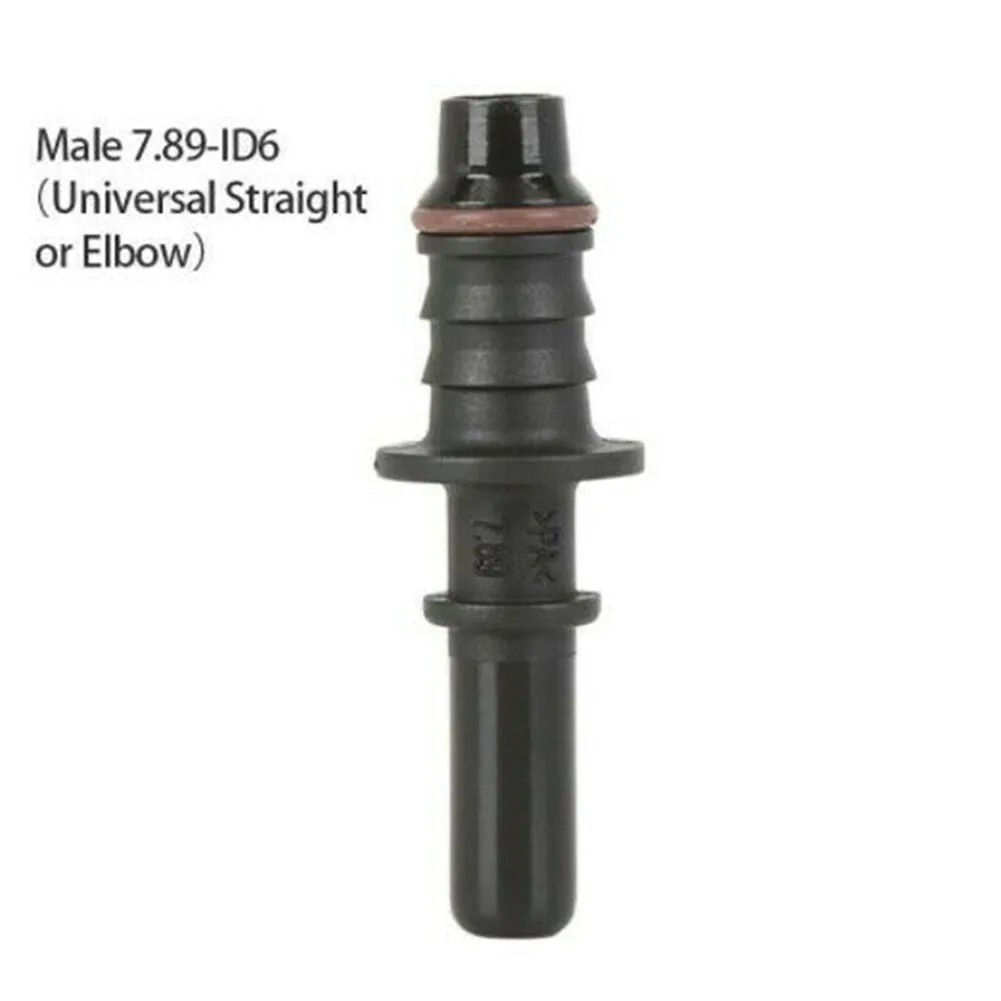 7.89 ID6 Auto Car Fuel Line Hose Coupler Quick Release Connect Connector Rubber Hose Coupler Carburetor Part motorcycle carburetor fuel line coupler