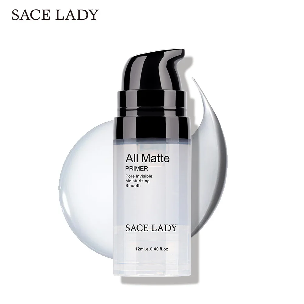 Основа грунтовки для лица SACE LADY натуральная матовая основа невидимые поры база