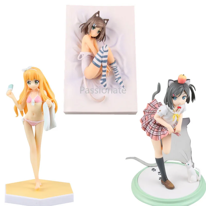 Фигурки из аниме Hentai Prince and The Stony Cat ПВХ экшн-игрушки для взрослых Tsukiko Tsutsukakushi |