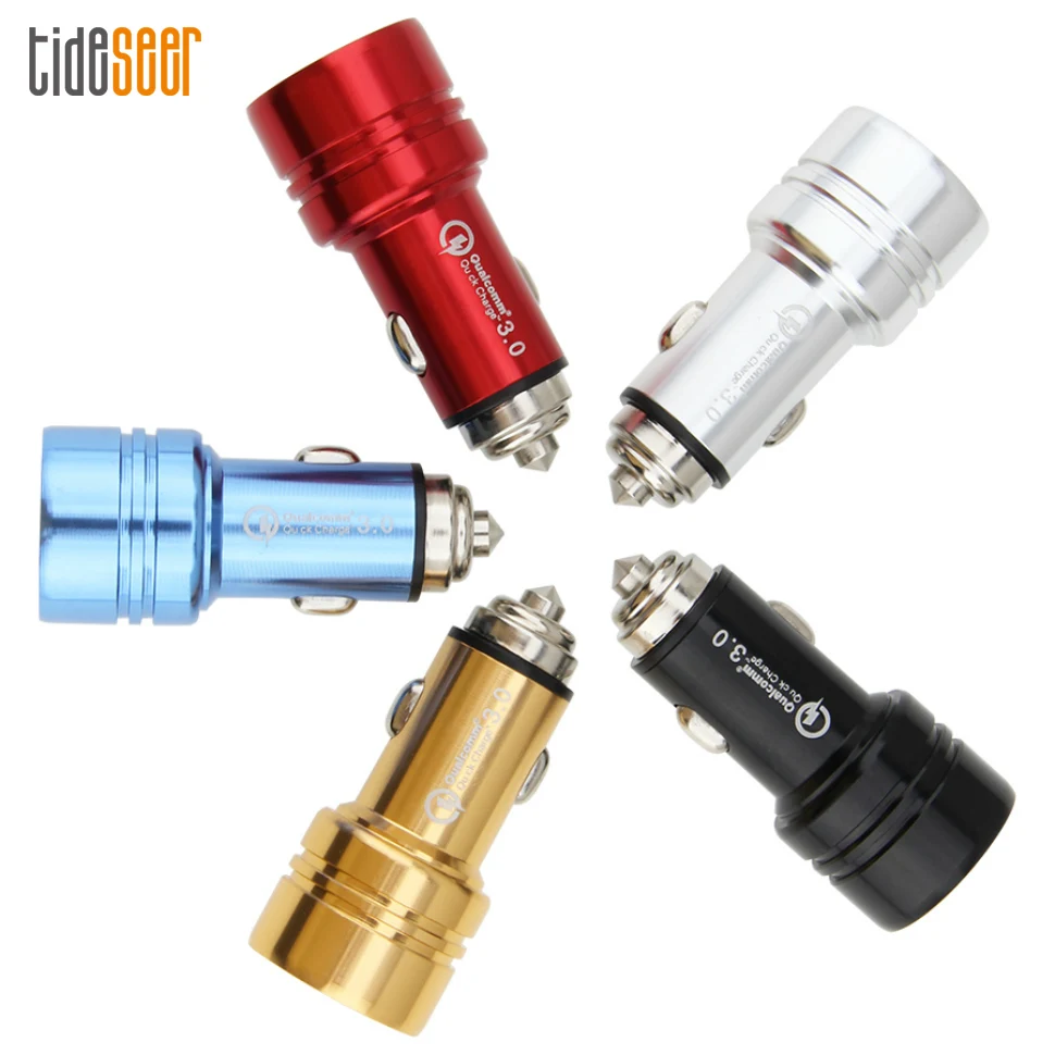 US $589.16 31A Car Charger Universal QC30 Quick Charge 30 Dual USB Fast Charging Mobile Phone In Car For IPhone Xiaomi Samsung 300pcs