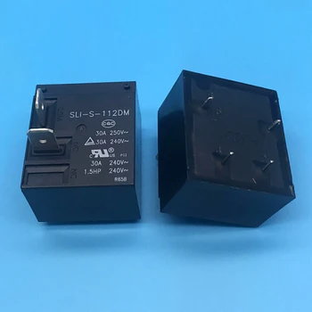 

New 10pcs/lot relay SLI-S-112DM 12VDC 30A 250VA Refrigerator air conditioner water heater relay