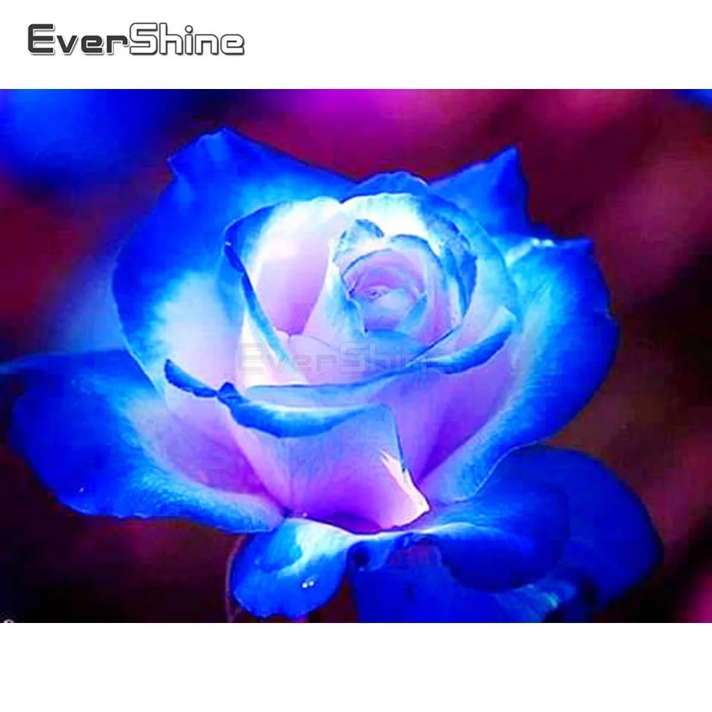 EverShine Diamond Embroidery Full Display Flowers 5D Painting Square Rhinestones Rose Home Decor Mosaic | Дом и сад