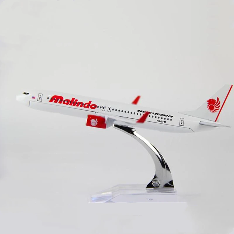 Самолеты масштаба 1:400 16 см модель самолета Боинг B737 из Индонезии PT Lion Mentari Airlines
