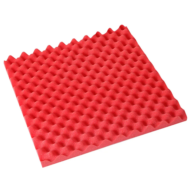 Высокая плотность 50x50x3 см Звукопоглощающая Звукоизоляционная студийная панель из пены Q6PB