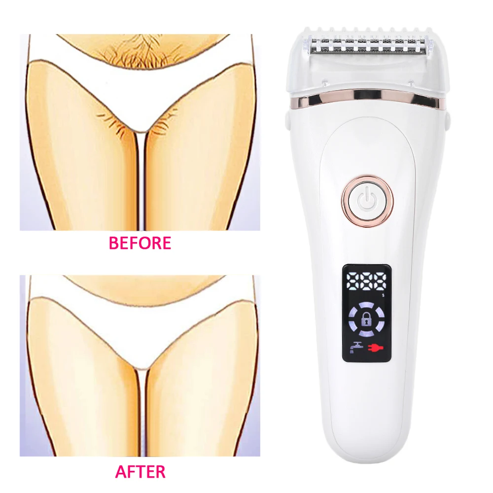 Электробритва Водонепроницаемая бритва с многочастотной отделкой гладкий и