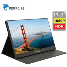 Przenośny Monitor 13.3 15.6 17.3 Cal IPS HDR 1920X1080 FHD pielęgnacja oczu ekran USB C HDMI ekran do gier Monitor do komputera