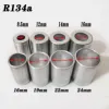 (80pcs) R134a Auto a/c hose pipe joint aluminum sleeve cap,aluminum crimp ferrule for Refrigerant hose 3/8'' 1/2'' 5/8'' 3/4'' ► Photo 2/6