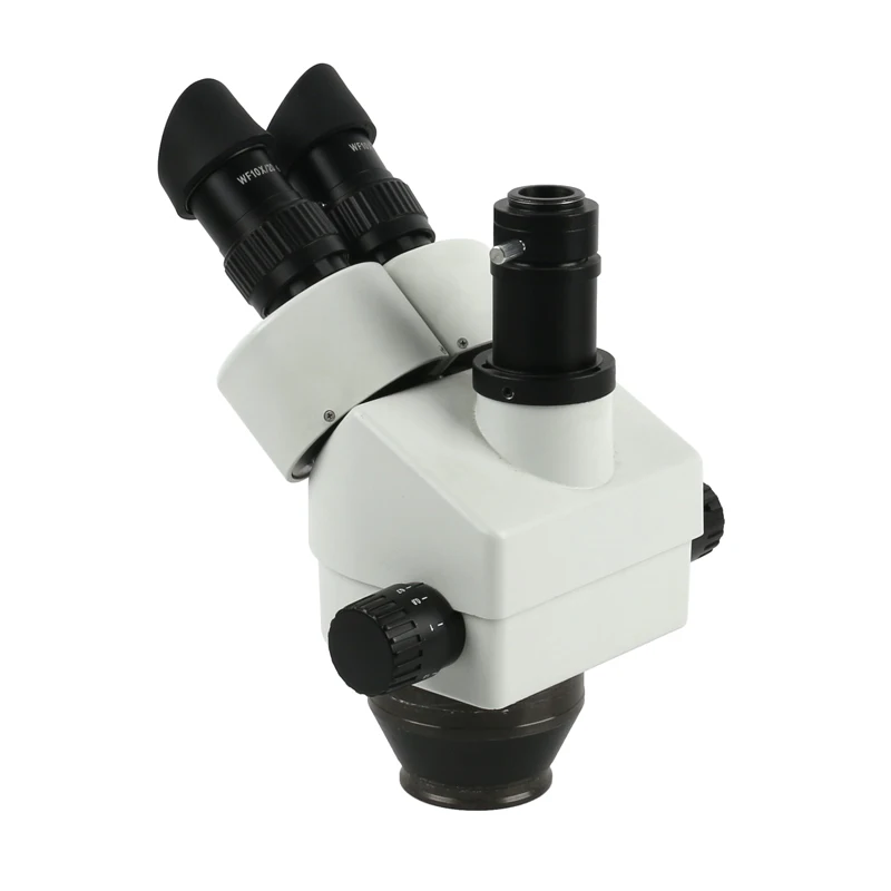 7X-45X зум Simul-Focal тринокулярный микроскоп стерео головка WF10X/20 окуляр объектив для ремонта печатных плат лабораторный осмотр