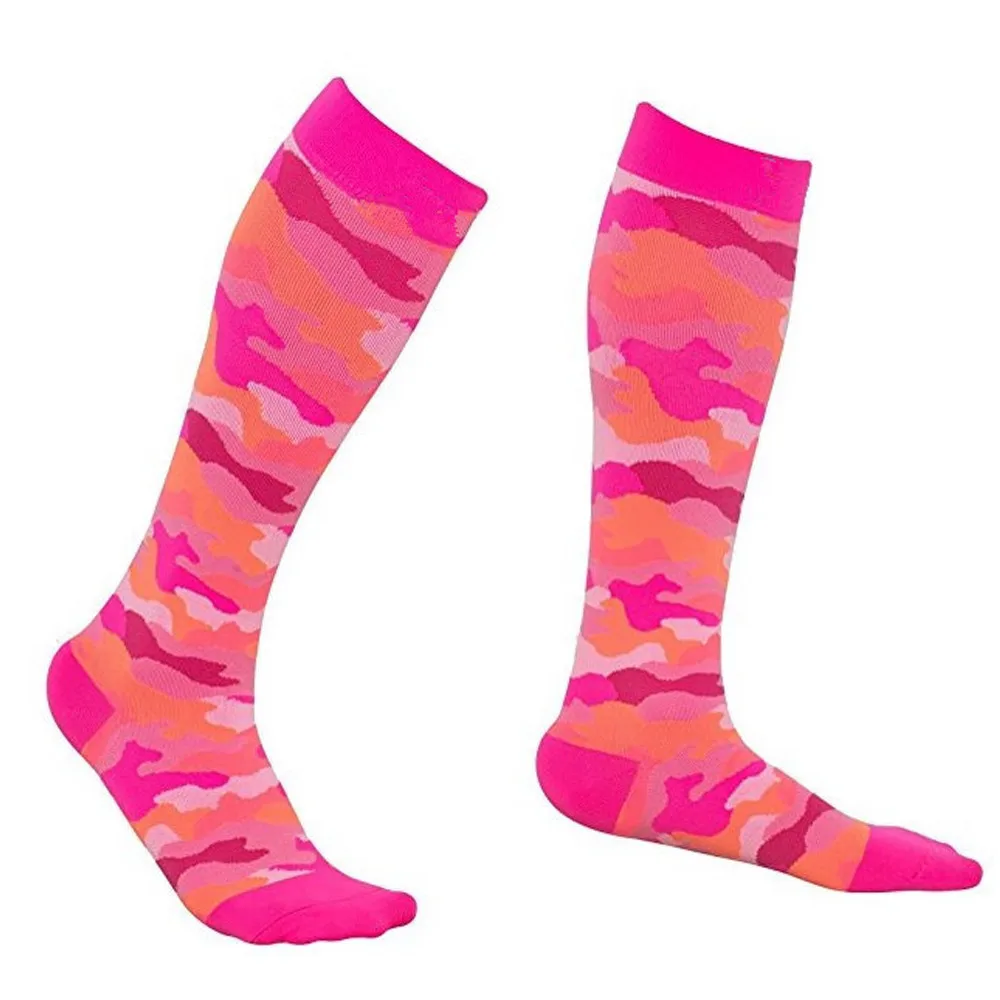 Chaussette, футбольные носки для бега, Homme, длинные спортивные носки выше колена, уличные носки для бега, велоспорта, походные носки для детей и женщин - Цвет: E416010A