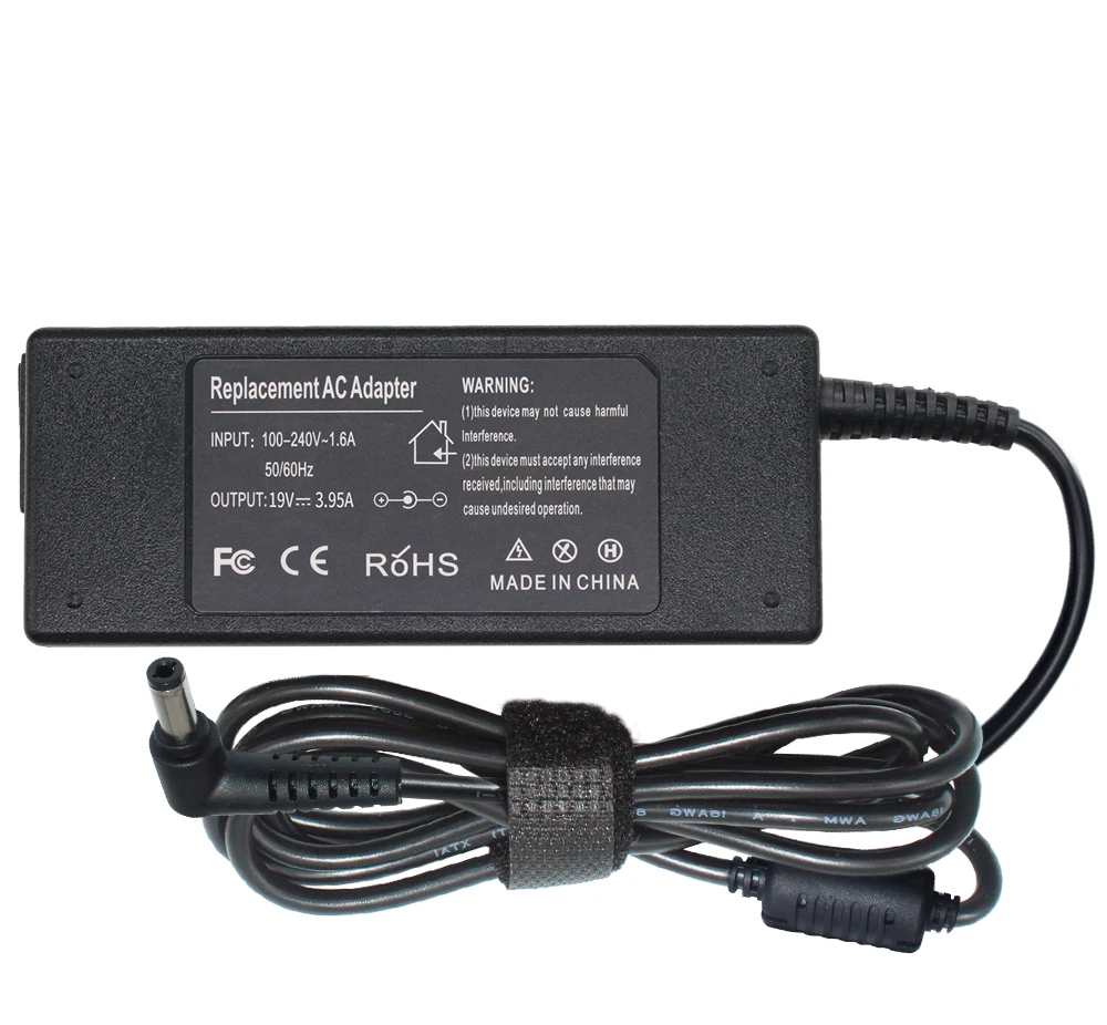 Зарядное устройство для Toshiba Satellite C50 C55 C55D L55 L305 L305D L455 L505 L505D L635 L645 L655 L655D L745 5 5*2