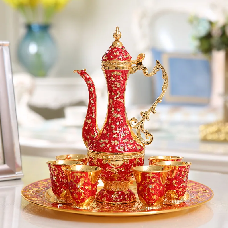 Высококачественный винный набор для ликера креативная подарочная коробка в