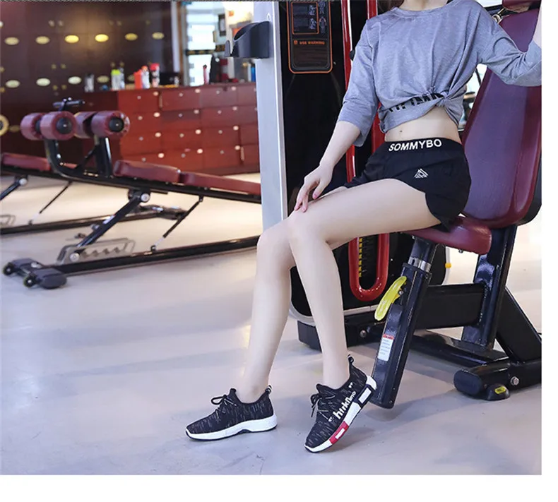 Tenis feminino Tenis Blancos Новый высокое качество; обувь для тенниса; Для женщин тренажерный зал спортивные туфли без каблука, студенческие