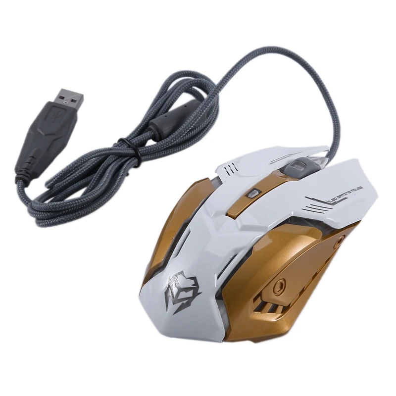 KINGANGJIA G500 сплав шасси блестящие ESports игровая мышь Проводная игровая мышь USB