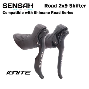 Road Bike Shifter 2x8 2x9 Speed Brake Lever Bicycle R7000