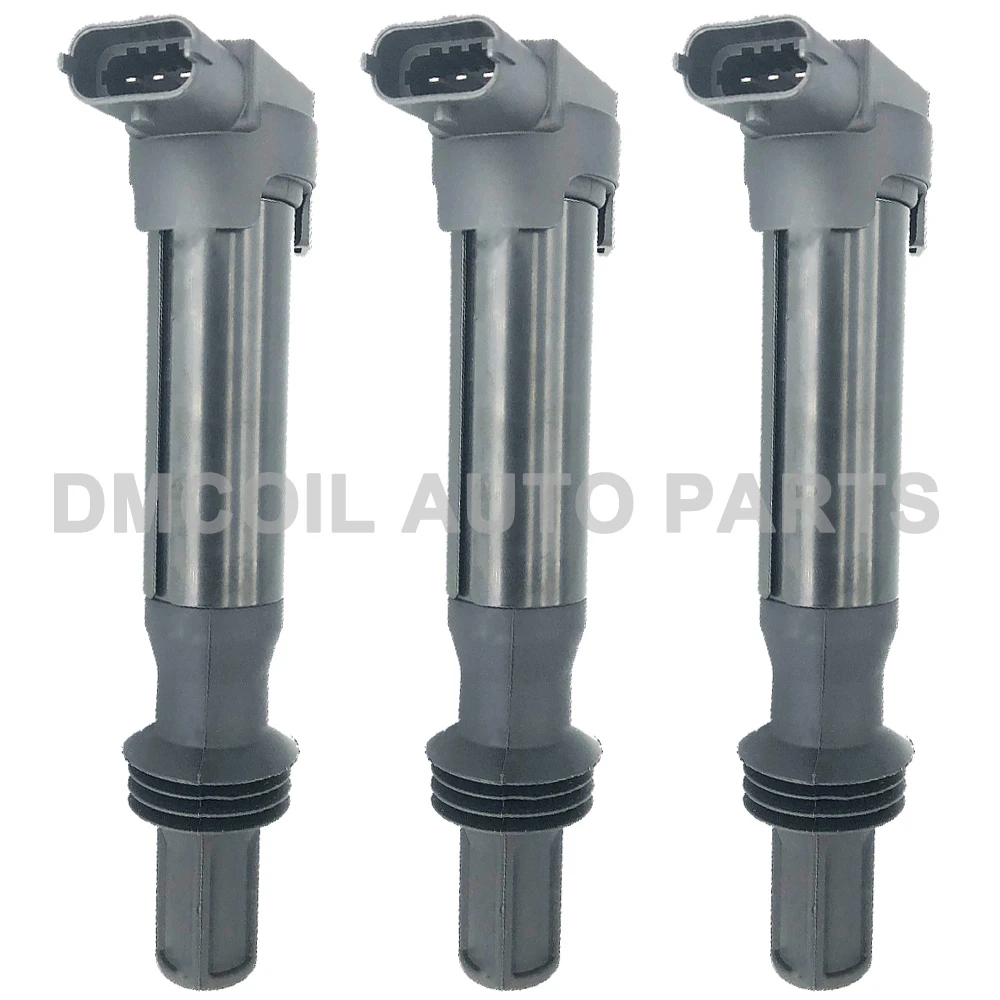 3 Pcs Ignition Coil For Citroen C3 Ii C4 Ii Ds3 Ds4 Peugeot 2008 208