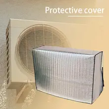 Внешняя Крышка Кондиционера для защиты от тепла, антифриз, лазерная металлическая алюминиевая пленка, внешняя крышка, защитный чехол для кондиционера