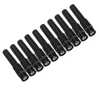 

Oppxun 10Pcs SF20 BNC Soft Antenna 144MHz/430MHz for YAESU ICOM Motorola Radio