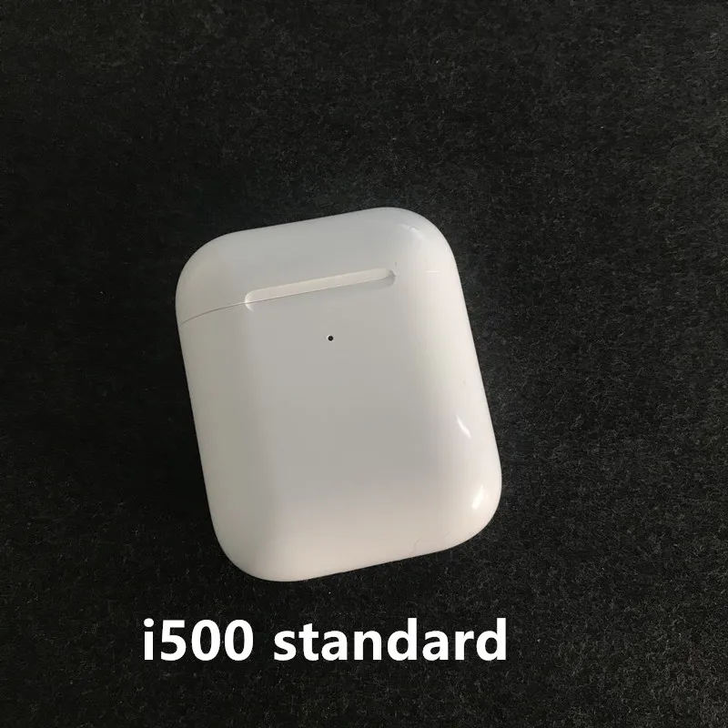 I500 TWS 2 поколения Replica1: 1 Bluetooth наушники раздельное использование QI беспроводные наушники 5D Super Bass Pk I20 I60 I80 I100 I12 - Цвет: White