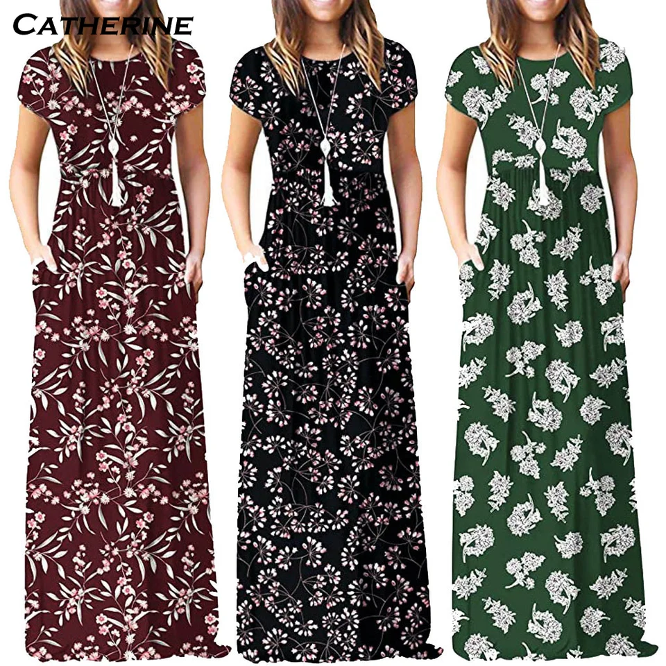 long sundress with pockets