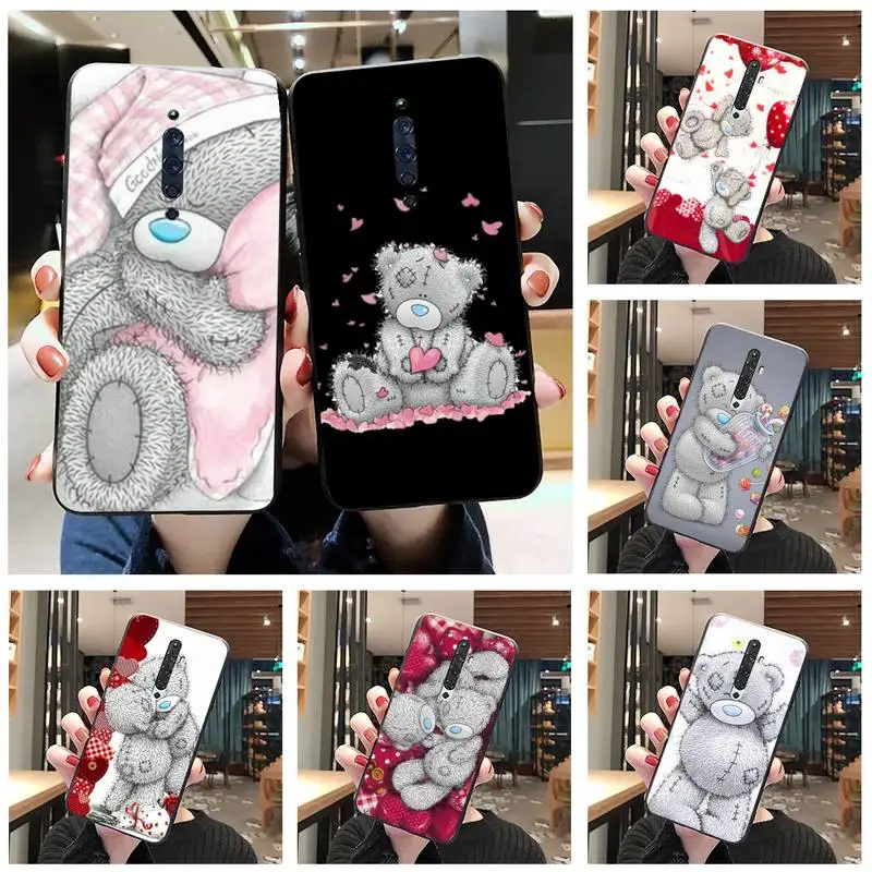 Tatty Мишка Тедди милая кукла искусственная для Oppo A5 A9 2020 Reno2 z Renoace 3pro A73S A71 F11 |
