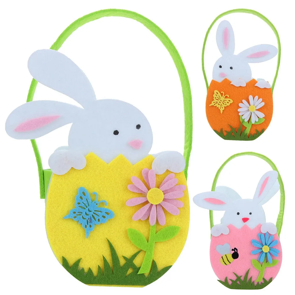 Сумка для хранения пасхальные милые мешки конфет с изображением животных