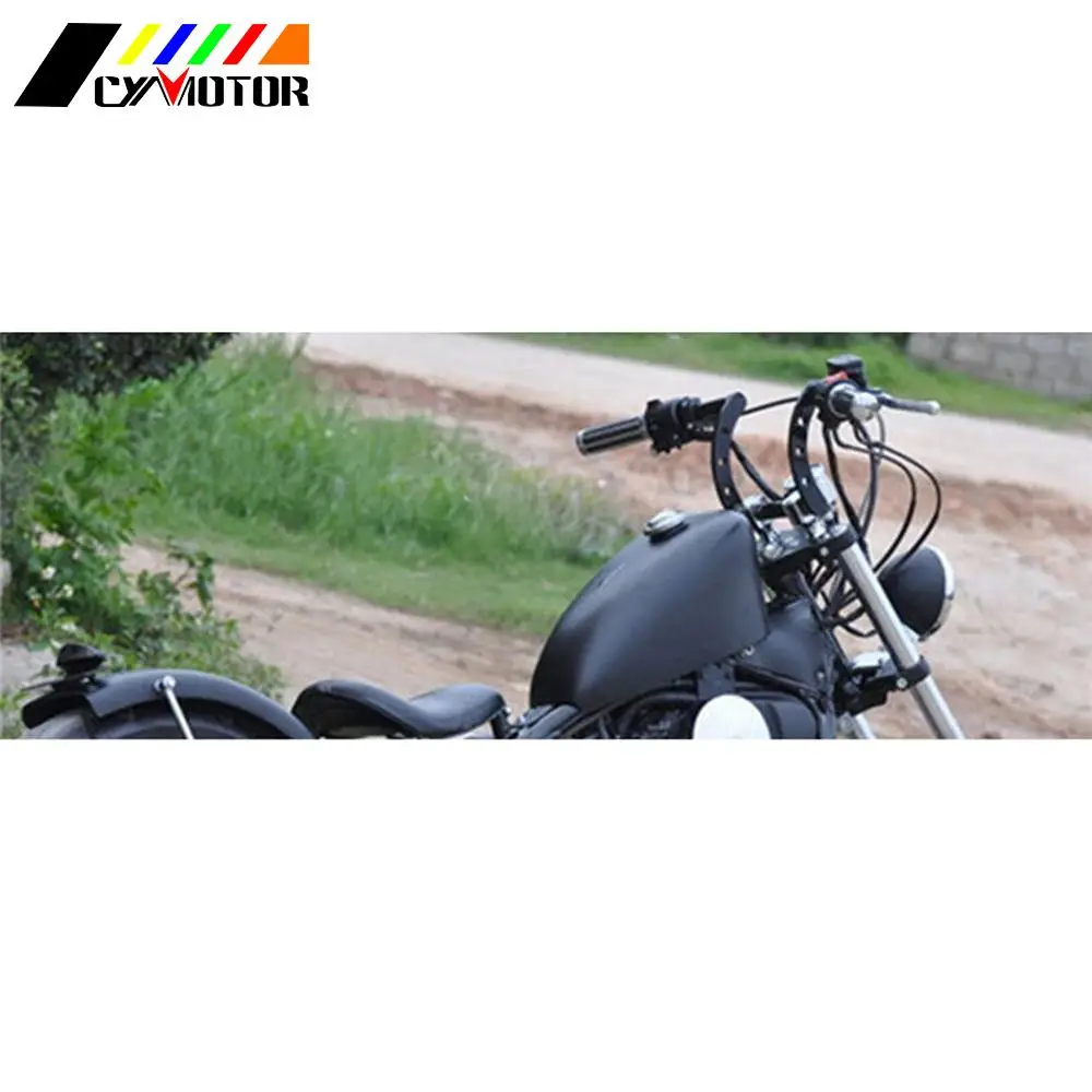 Мотоцикл 7/" 22 мм ручка Z бар для Harley Honda Yamaha Suzuki Kawasaki вертолет крейсер Bobber велосипед
