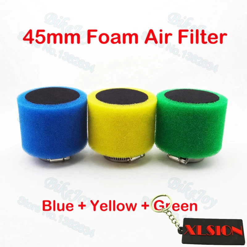 3 stks/pak 45mm Foam Luchtfilter Voor ATV Quad Pit Crossmotor Go Kart  Scooter Motorfiets|foam air filter|foam core rc planefilter gravel -  AliExpress