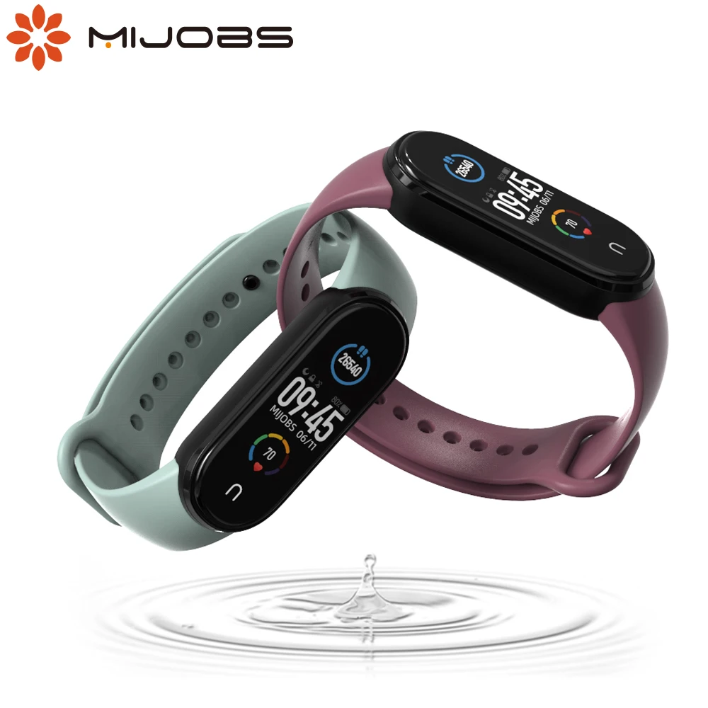Per Cinturino Mi Band 5 Cinturino In Silicone Per Xiaomi Mi Band 6 7 Smart Watch Nfc My Band Strap 5 Versione Globale Miband 5 6 Wristband
