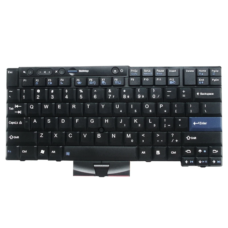 Новая клавиатура США для Thinkpad для lenovo T410I X220 X220I X220T T510I W520 T420S T520 без полюса