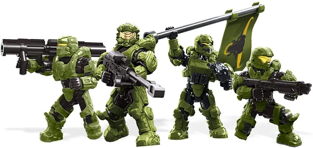 Halo UNSC пожарная команда Телец строительный комплект 152 штук