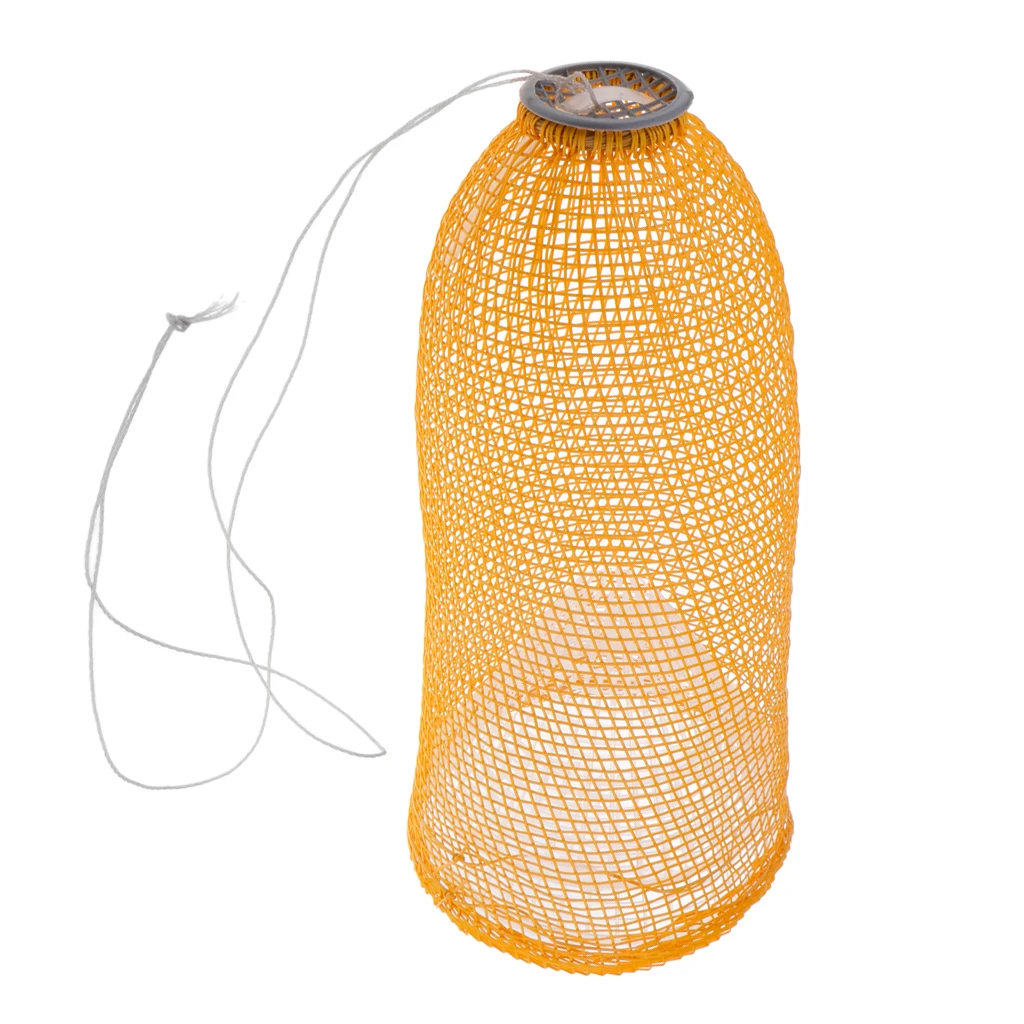 Plastic Stretchable Fish Cage Trap Imitation Bamboo Crayfish Shrimp Loach Crab Cage Fishing Tackle