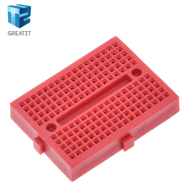 GREATZT Großhandel 10 teile/los SYB-170 Mini Solderless Prototyp Experiment Test Breadboard 170 Tie-punkte 35*47*8,5mm – Detail 9