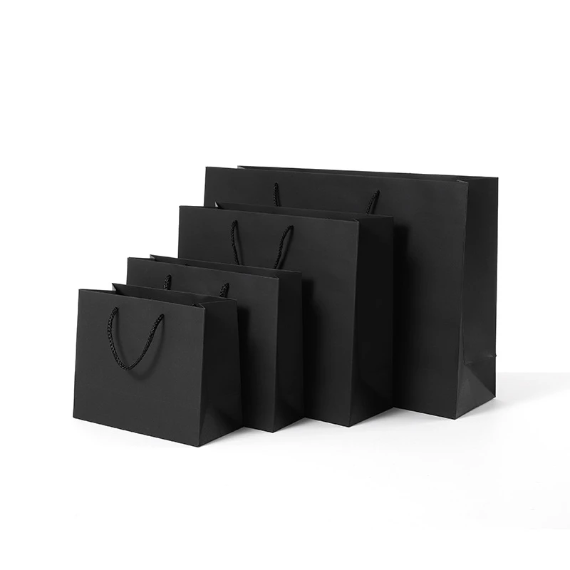 Bolsa de papel para fiestas de Navidad, embalaje de dulces, comida, galletas, ropa de moda, regalos, 1 ud.|Envoltorios y bolsas de regalo| -