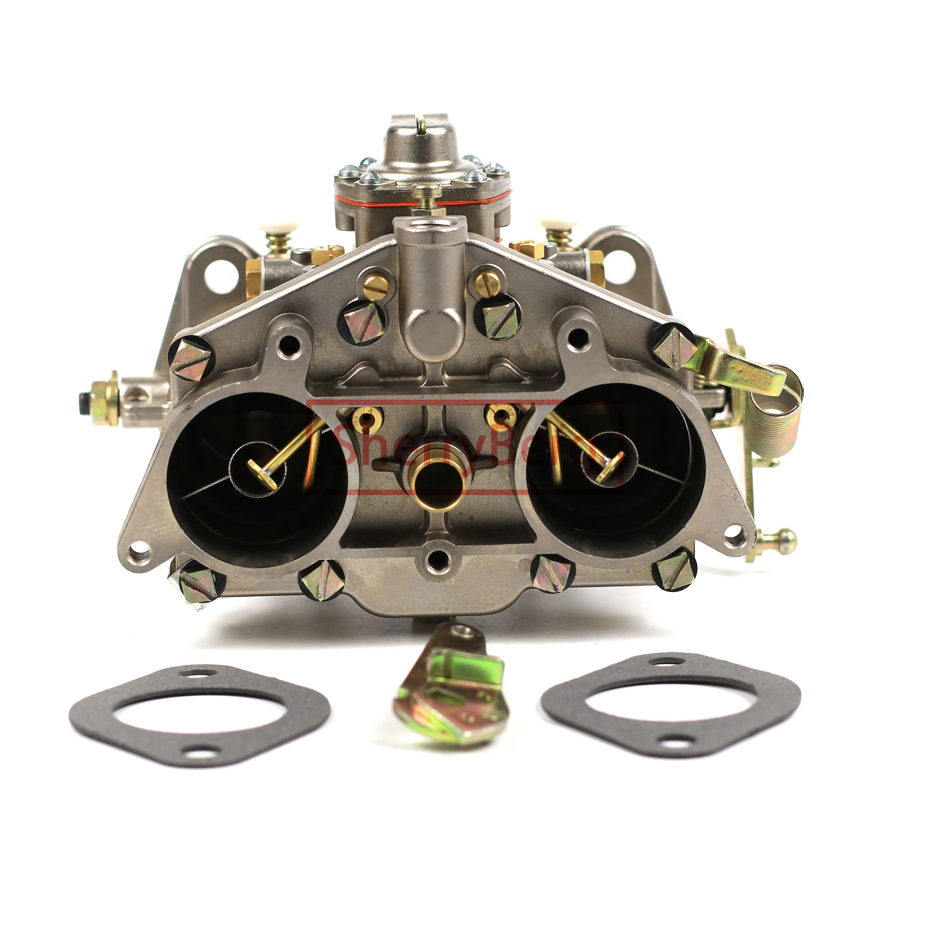 SherryBerg Chrome Carburetor Carb Alcohol Weber Dellorto for PORSCHE 356/912 40 PII-4 SOLEX 40P11 1960-63 Super 90 &amp 356SC 63-65 |