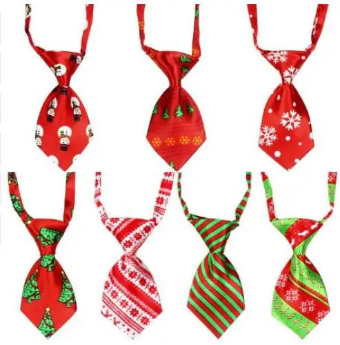 (120 шт./лот) Красочный галстук бабочка для собак и щенков кошек принадлежности